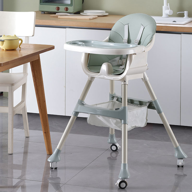 Multifunctional baby dining high chair